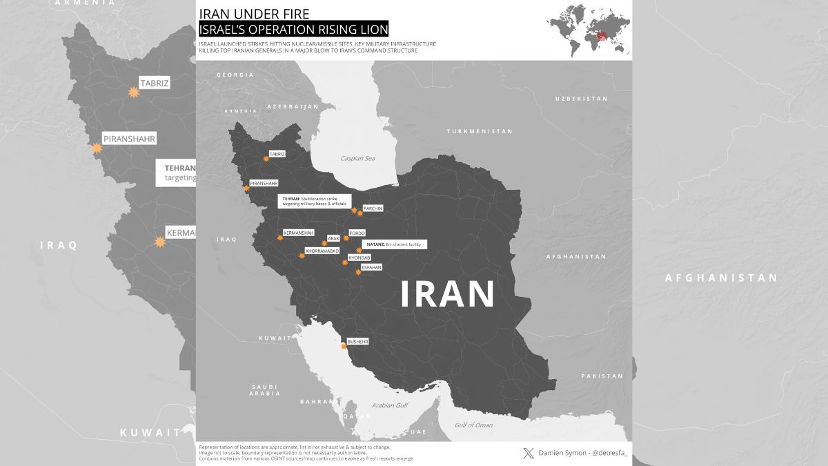 Israel–Iran Conflict: As Tensions Soar, India Calls For Calm, Issues Advisory For Citizens There