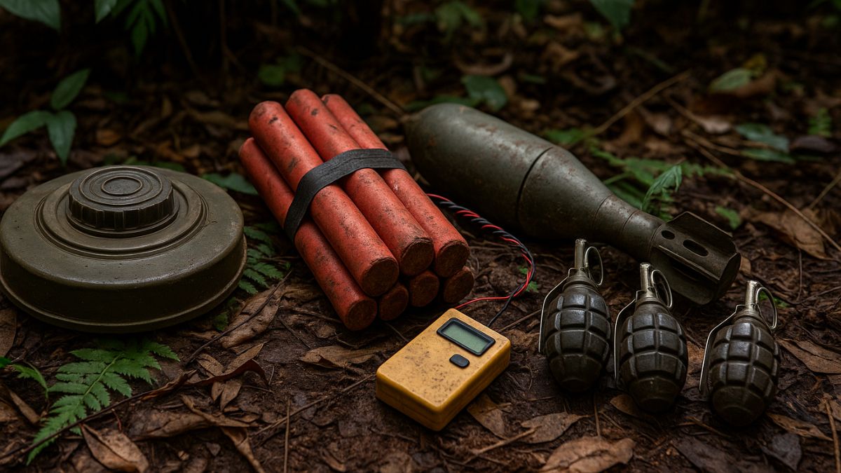 2.5 Tonnes of Maoist-Looted Explosives Recovered in Odisha-Jharkhand Border Operation
