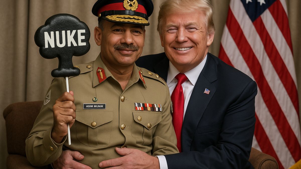 Sitting In US’ Lap, Munir Threatens To Erase Half The World With Nukes, Then Calls India Mercedes, Pak Dump Truck