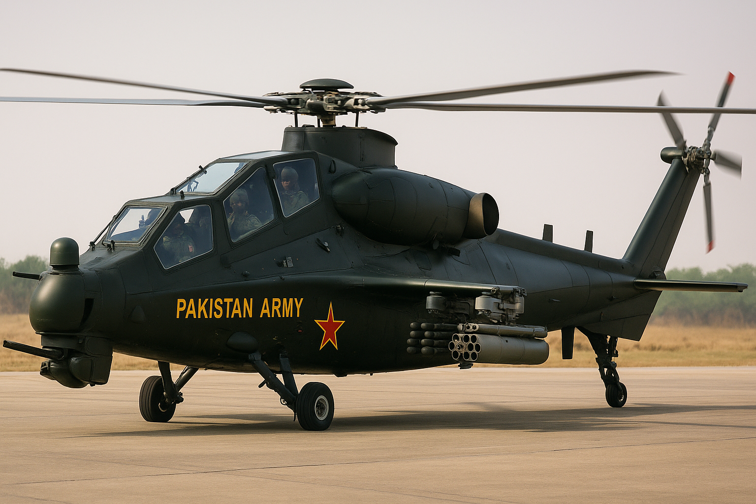 Pakistan Army Inducts Chinese Z-10ME Attack Helicopter, Boosting Battlefield Firepower