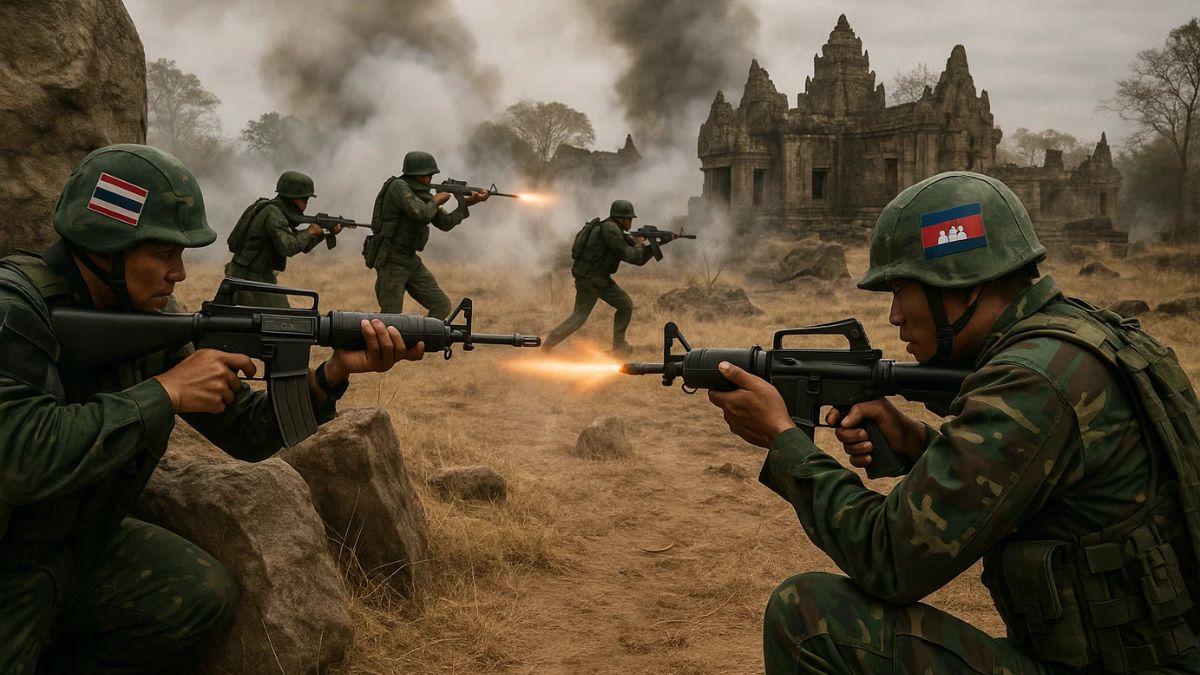 Another Trump-brokered Ceasefire Unravels As Thailand Carries Out Air Strikes Against Cambodia