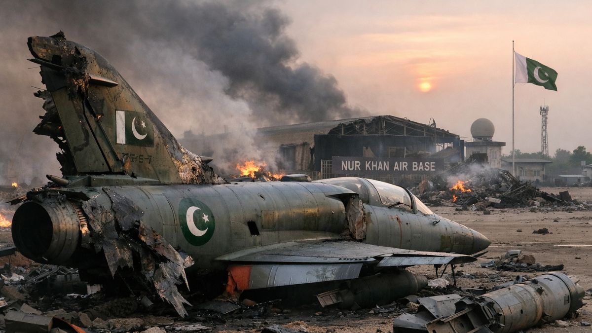 Op Sindoor Damages: Pak’s Nur Khan Airbase Hit, India Sent ’80 Drones In 36 Hours’; President Advised To Take Shelter
