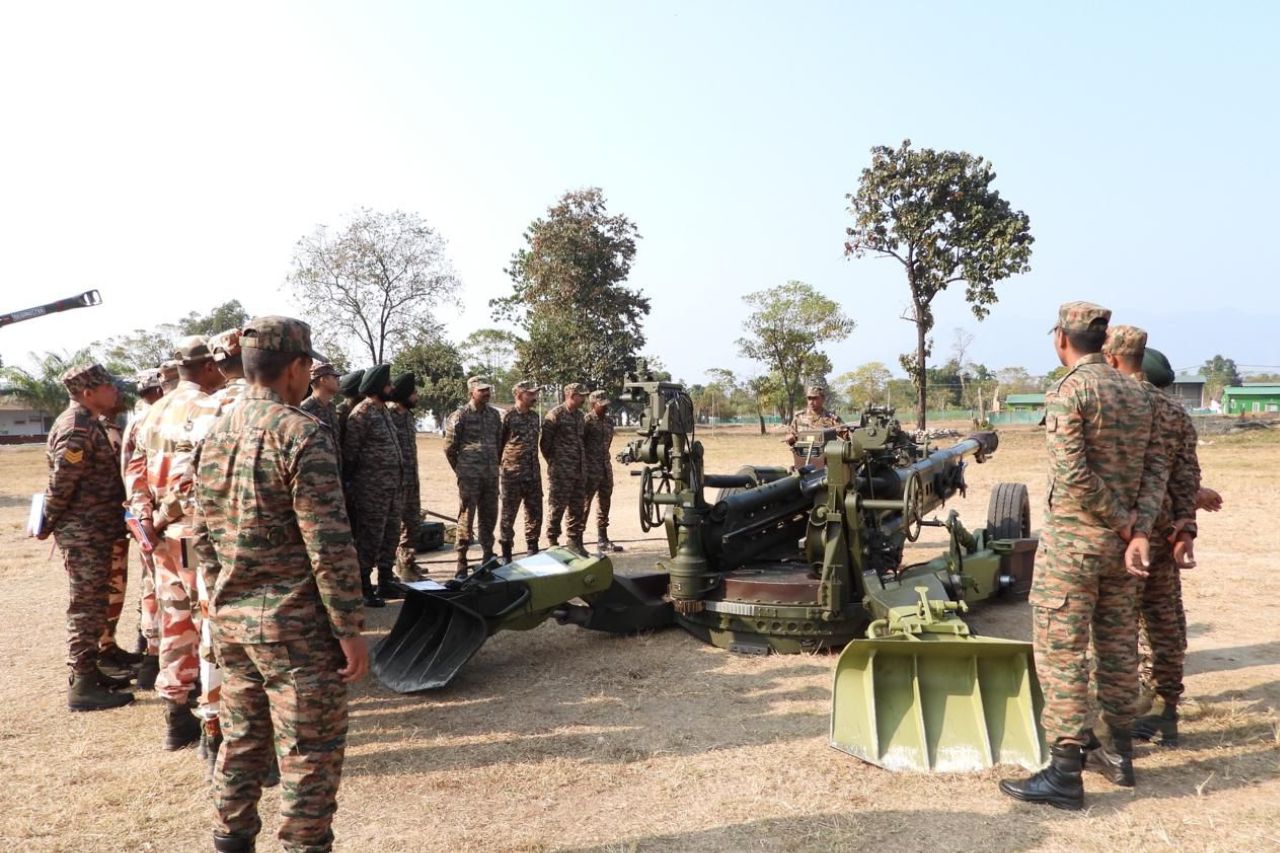 Blazing Guns: Army, ITBP Train Soldiers On Artillery Processes